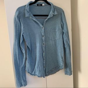 Bdg urban outfitters denim like button up shirt